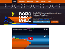 Tablet Screenshot of barabariball.com